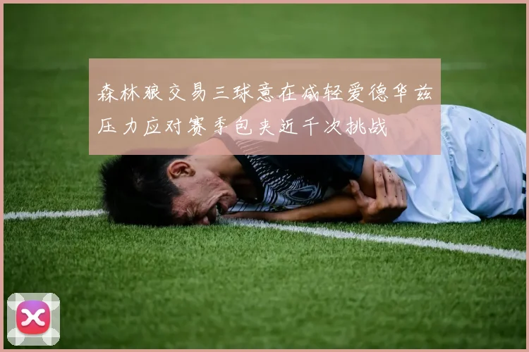 森林狼交易三球意在减轻爱德华兹压力应对赛季包夹近千次挑战